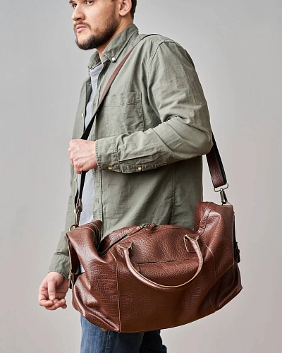 Кожаная дорожная сумка BAGGAGE Bronze Кожаная дорожная сумка BAGGAGE Bronze - фото - 12