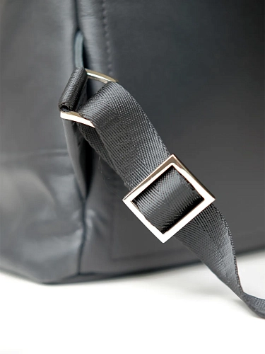 Рюкзак кожаный мужской GERALD MAX Black - фото - 12