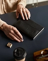 Кожаный ежедневник MAGNETIC A5 Blacк Кожаный ежедневник MAGNETIC A5 Blacк