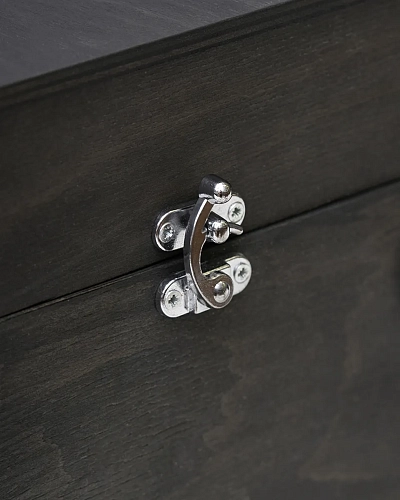 Чемодан с кожаной ручкой DARK - фото - 4