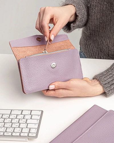 Женский кошелек кожаный ROWENA Pastel - фото - 2