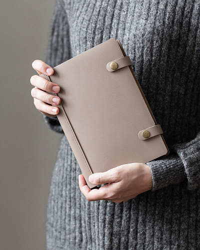 Кожаный ежедневник ROVER Coffee - фото - 4