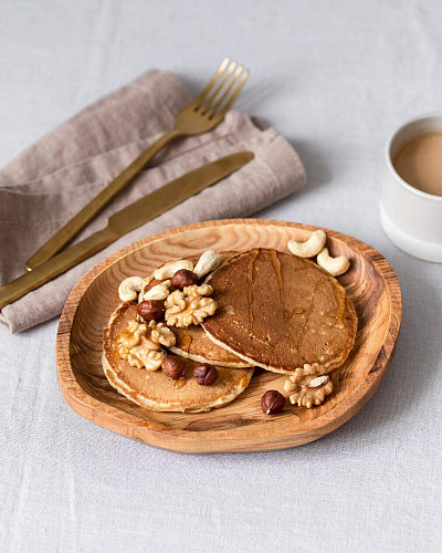 Деревянная тарелка POTATO S - фото