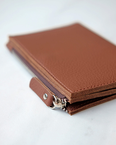 Кошелек кожаный NOVEL Hazel - фото - 6