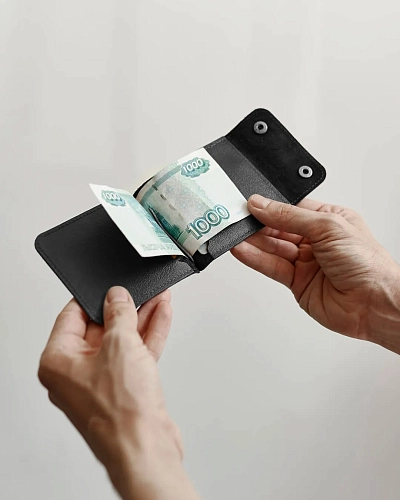 Зажим для купюр CASUAL Black - фото