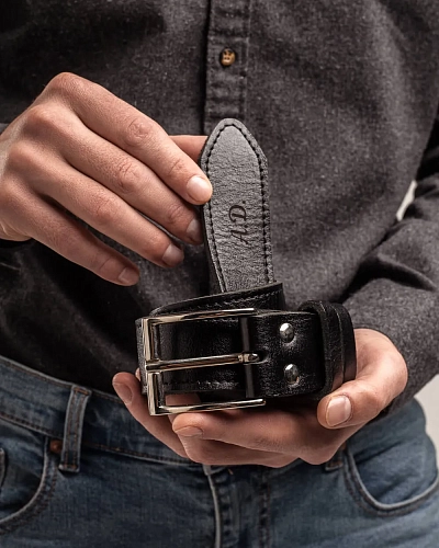 Мужской подарочный набор HELLAS Black d-120 - фото - 1