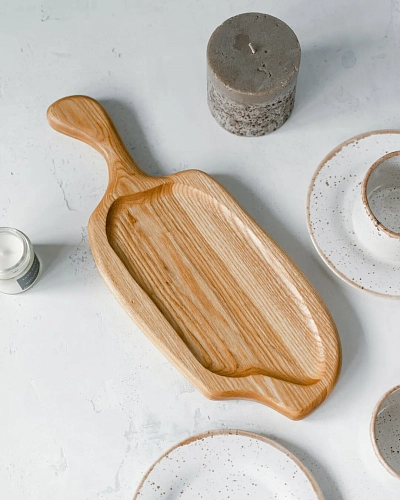 Деревянная доска для подачи WIND Natural