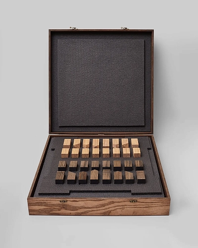 Шахматы подарочные деревянные - фото