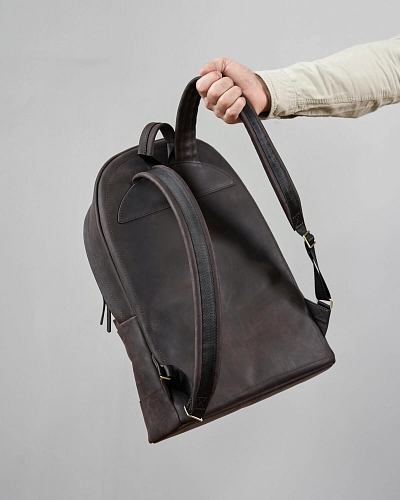 Рюкзак кожаный мужской GERALD MAX Rodeo - фото - 9