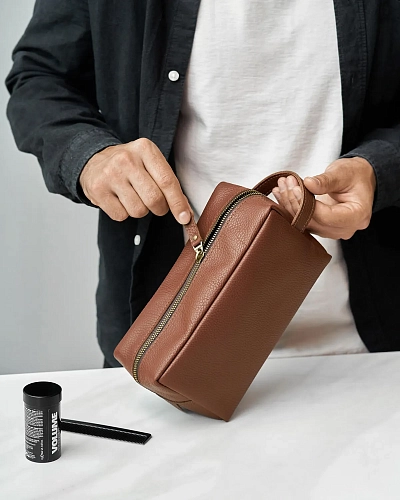 Кожаный несессер VOYAGE Hazel - фото