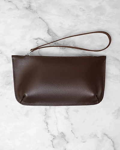 Кожаный несессер ANIMA Brown - фото