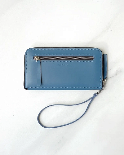 Кошелек на молнии MONTERRO Cobalt с ремешком на руку - фото - 5