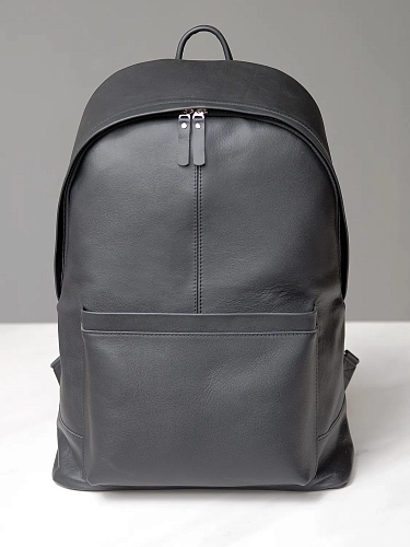 Рюкзак кожаный мужской GERALD MAX Black - фото - 2