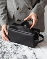 Несессер косметичка из натуральной кожи VOYAGE Black Несессер косметичка из натуральной кожи VOYAGE Black