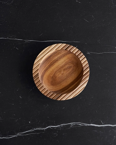 Деревянная тарелка REEF - фото - 7