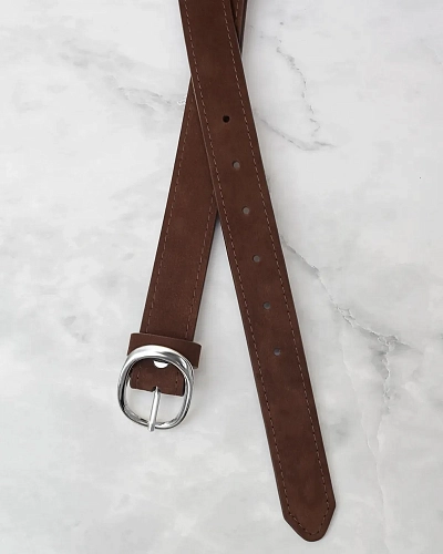 Женский ремень PALOMA Cinnamon 110 см - фото - 5