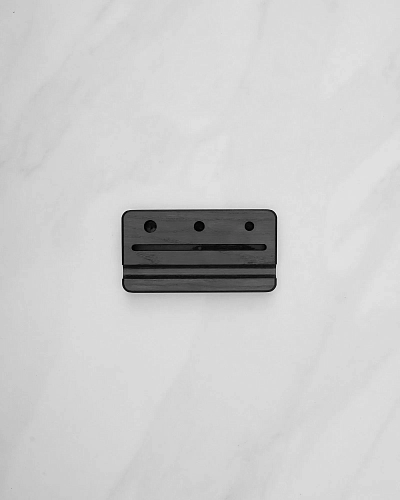 Деревянный органайзер для канцелярии Desko S Dark - фото - 1