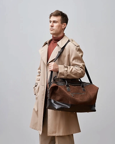 Кожаная дорожная сумка BAGGAGE Biscotti - фото - 3