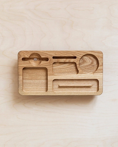 Настольный органайзер из дерева DEAL Natural Настольный органайзер из дерева DEAL Natural - фото