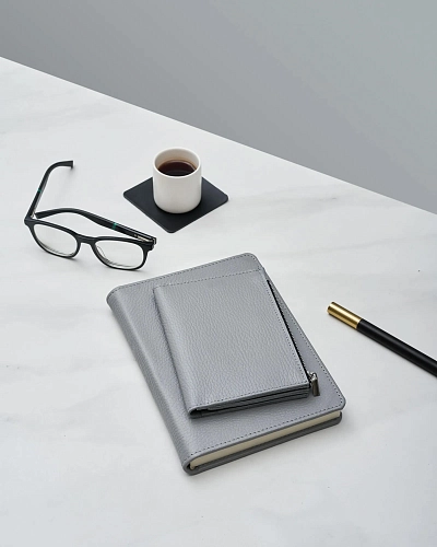 Кошелек кожаный NOVEL Iron - фото - 4