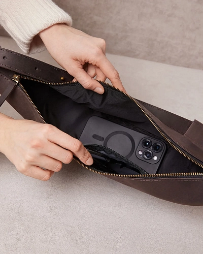 Сумка кожаная LEA Rodeo - фото - 6