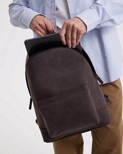 Рюкзак кожаный мужской GERALD Rodeo - фото - 5