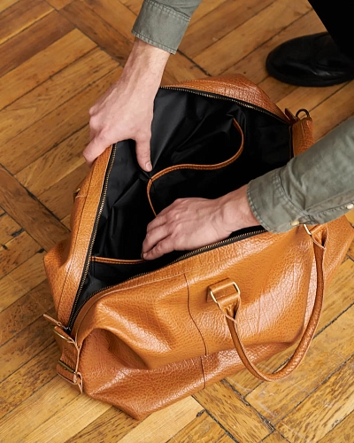 Кожаная дорожная сумка BAGGAGE Saffron