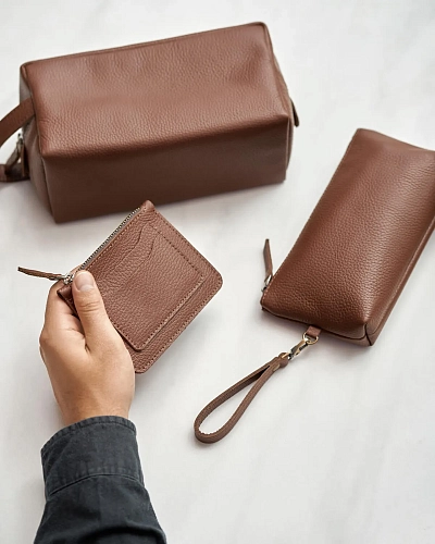 Мини кошелек кожаный SPIRIT Hazel - фото - 3