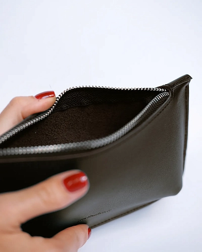 Кожаный несессер ANIMA Brown - фото - 3