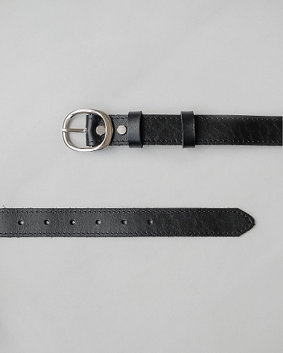 Женский ремень Ester Black 100 см - фото - 2