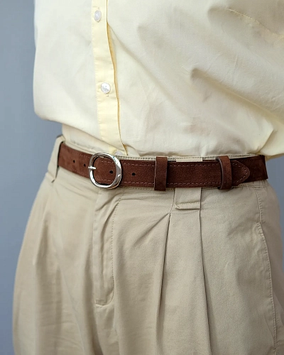 Женский ремень PALOMA Cinnamon 110 см - фото - 3