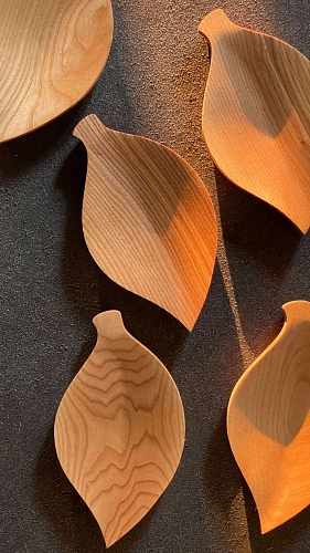 Деревянная тарелка RAY