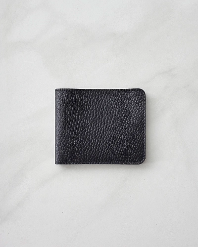 Кошелек бифолд NATIVE Black Grain - фото