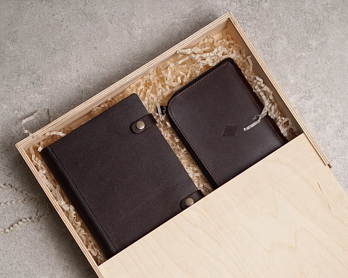 Деревянная коробка L-BOX Natural - фото - 1